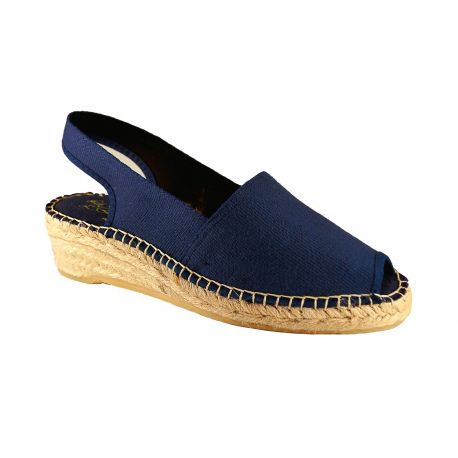 Espadrilles Nu-pieds Marine 474