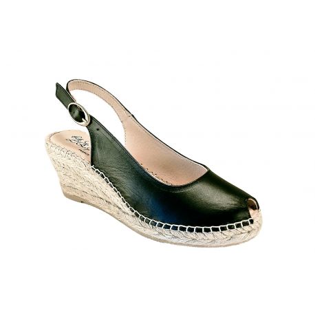 Espadrilles Compensées noir 950