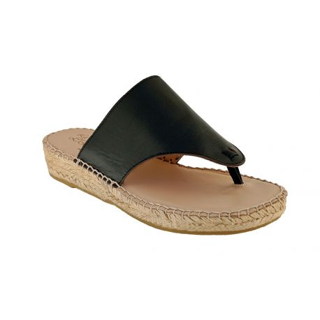 Espadrilles Compensées Noir 700